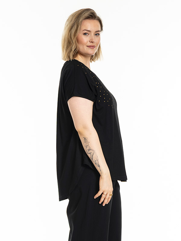 GITTE - Plus Size T-shirt fra Gozzip