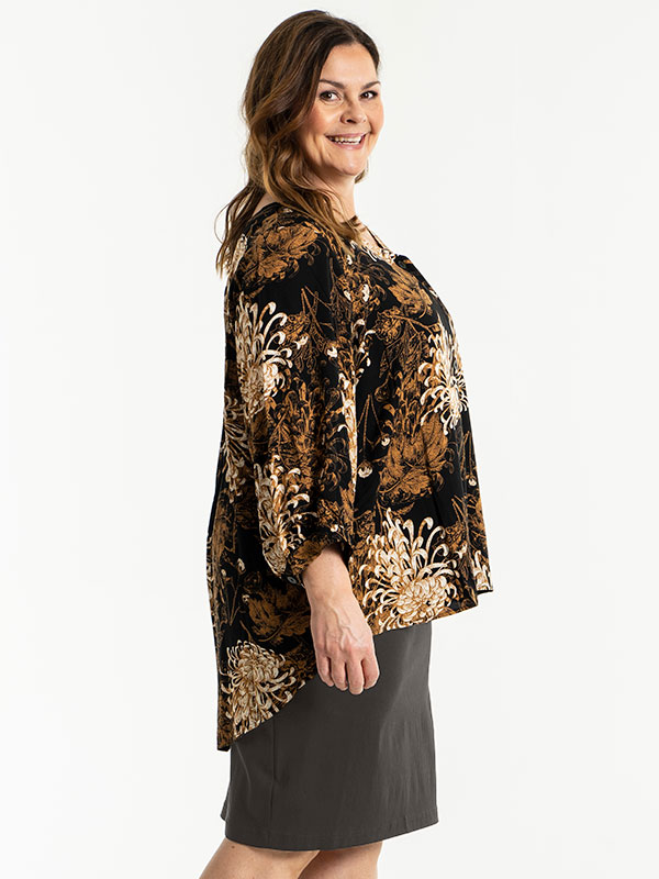 CLARE - Plus Size Kjol fra Gozzip