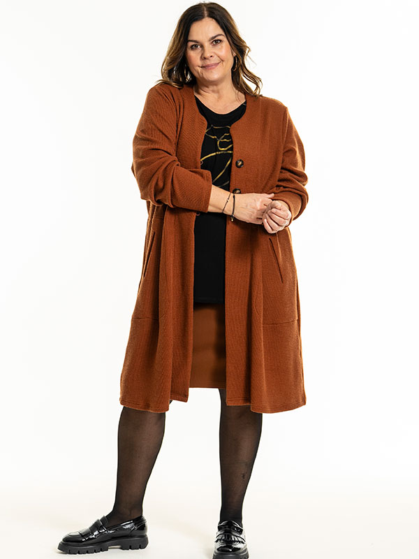 CLARE - Plus Size Kjol fra Gozzip