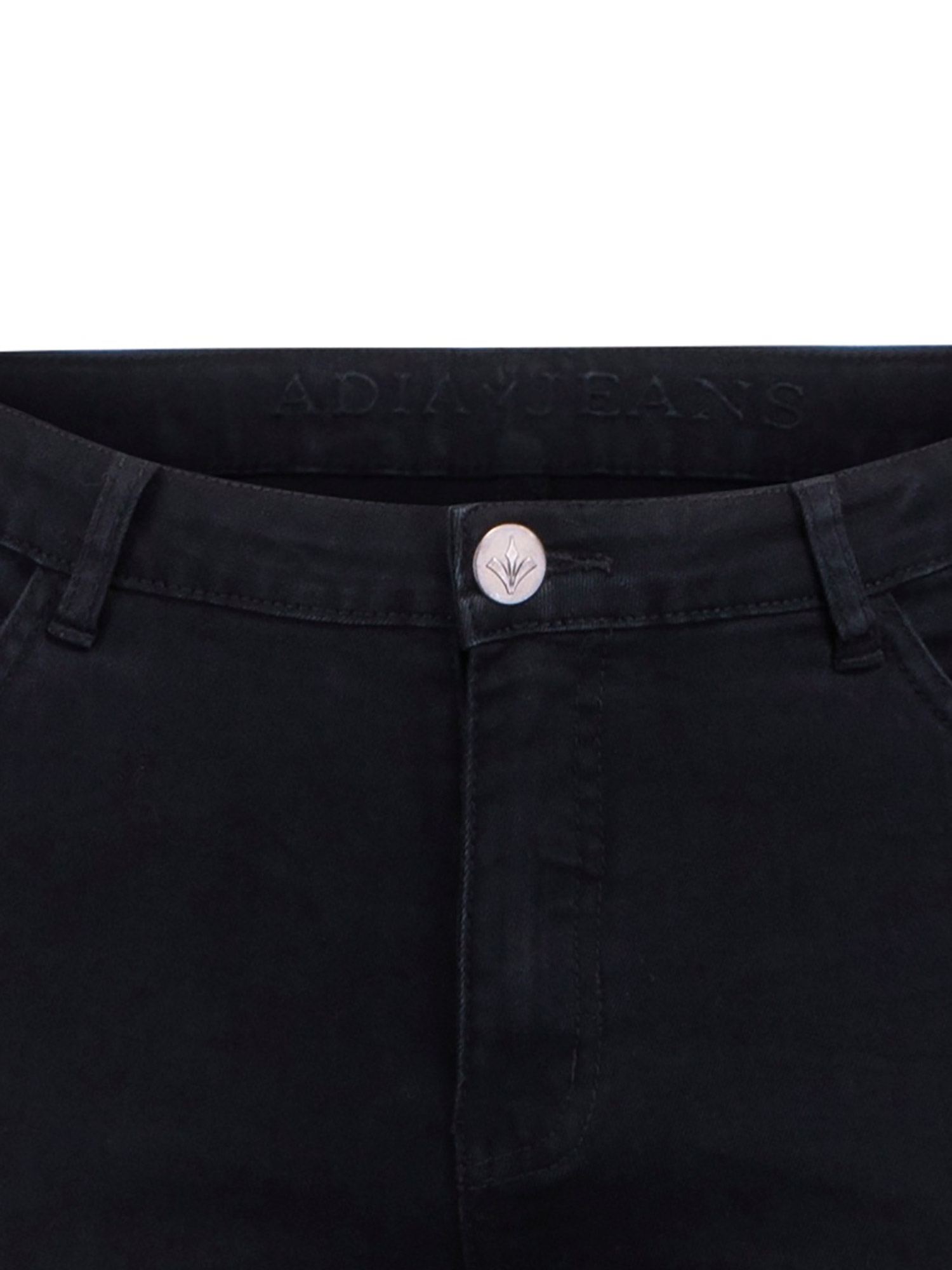 MILAN - Svarta stretchiga jeans fra Adia