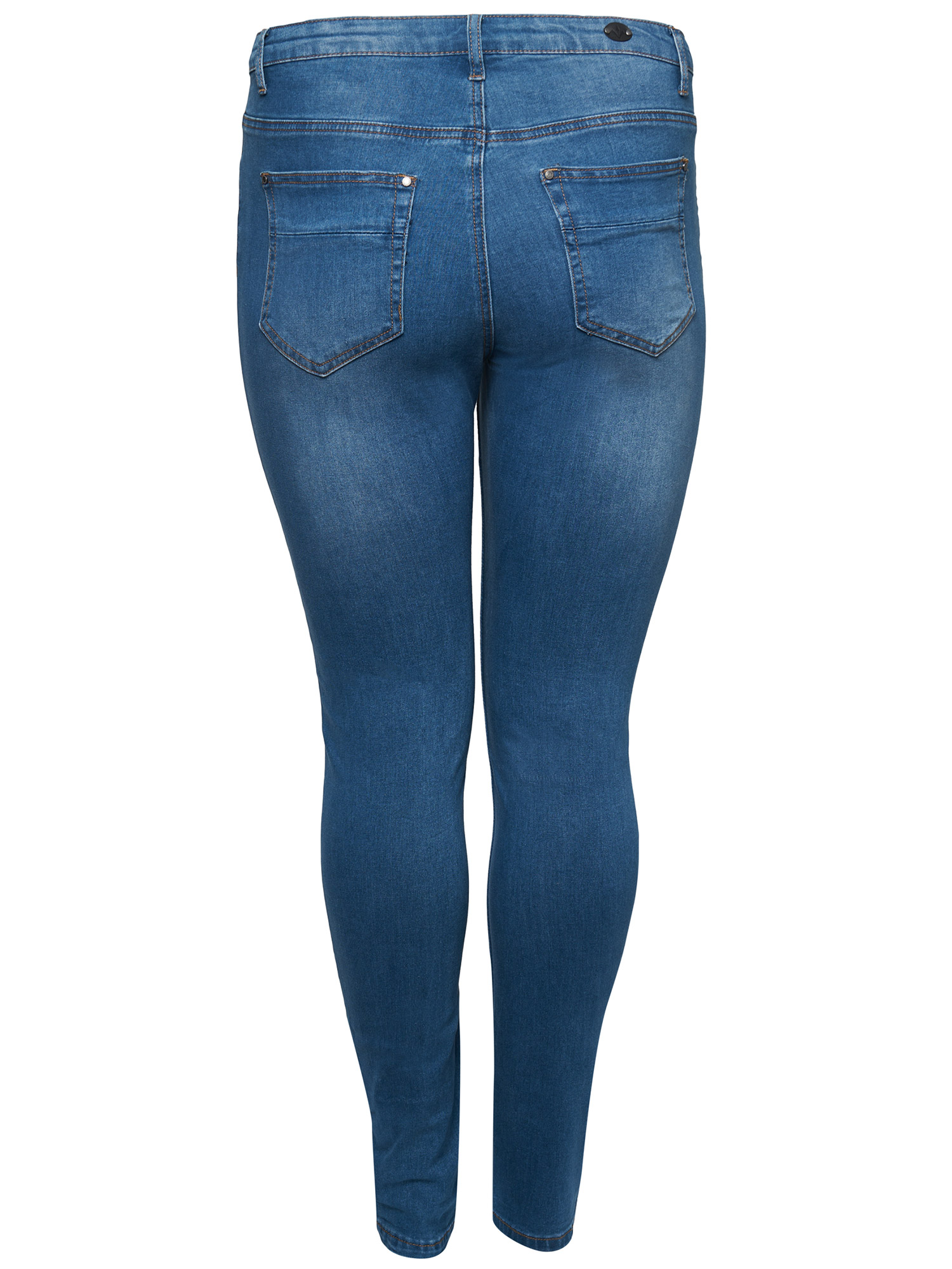 MILAN - Ljusblå stretchiga jeans fra Adia