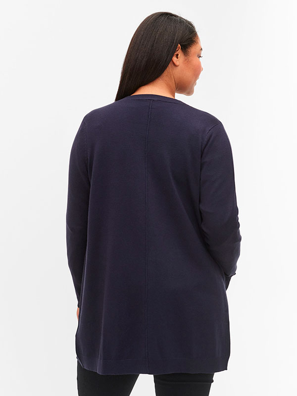CARRIE - Plus Size Kofta fra Zizzi