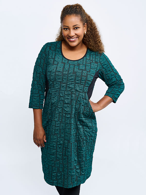 BIANCO - Plus Size Klänning fra Pont Neuf