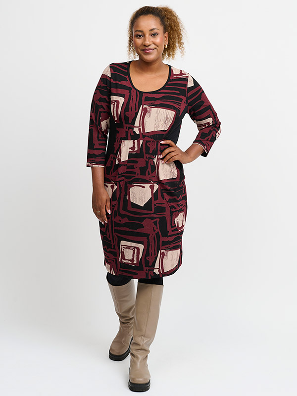 BIANCO - Plus Size Klänning fra Pont Neuf