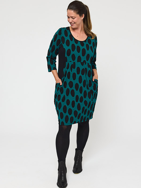 BIANCO - Plus Size Klänning fra Pont Neuf