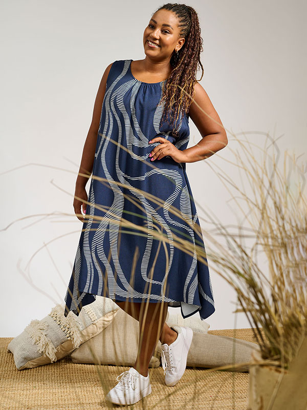 CHAROLINE - Plus Size Klänning fra Pont Neuf
