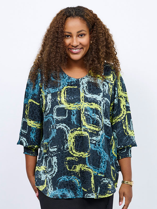 DALVINA - Plus Size Blus fra Pont Neuf