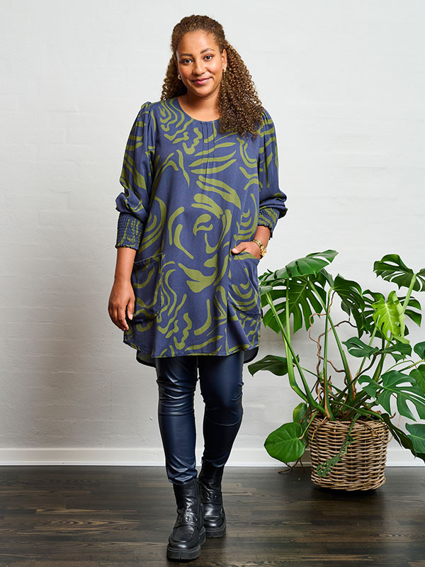 DAMILLA - Plus Size Tunika fra Pont Neuf