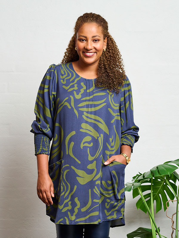 DAMILLA - Plus Size Tunika fra Pont Neuf