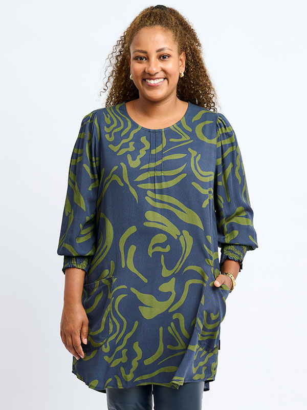 DAMILLA - Plus Size Tunika fra Pont Neuf