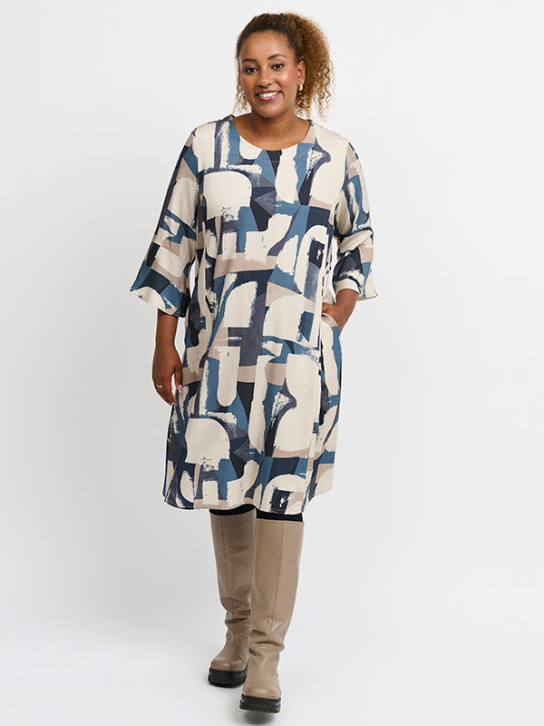 HARRIET - Plus Size Klänning fra Pont Neuf