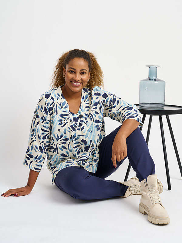 HILMA - Plus Size Blus fra Pont Neuf
