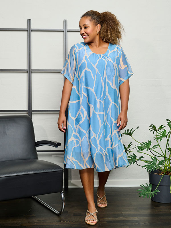 SASA - Plus Size Klänning fra Pont Neuf