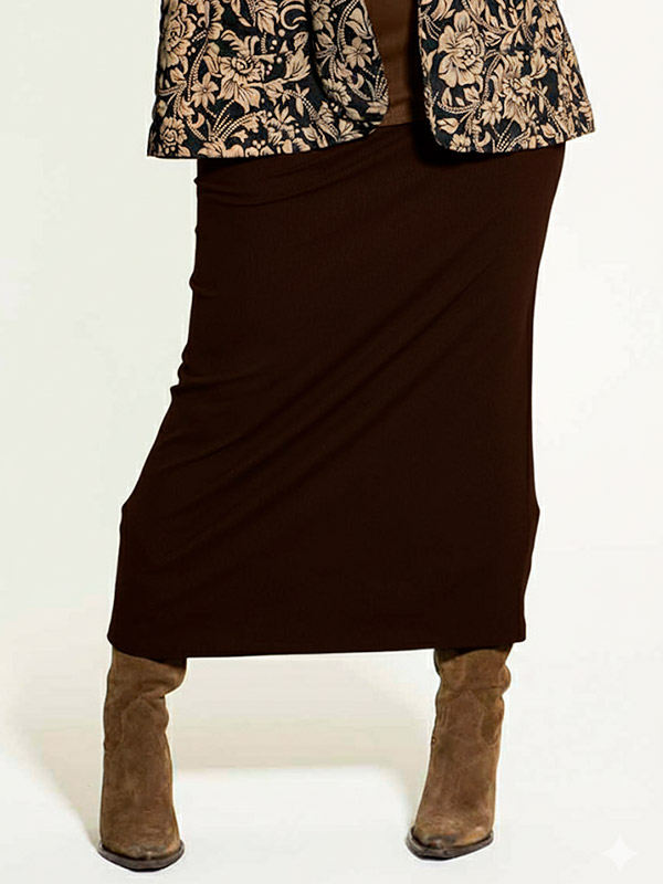 FANNI - Plus Size Kjol fra Studio