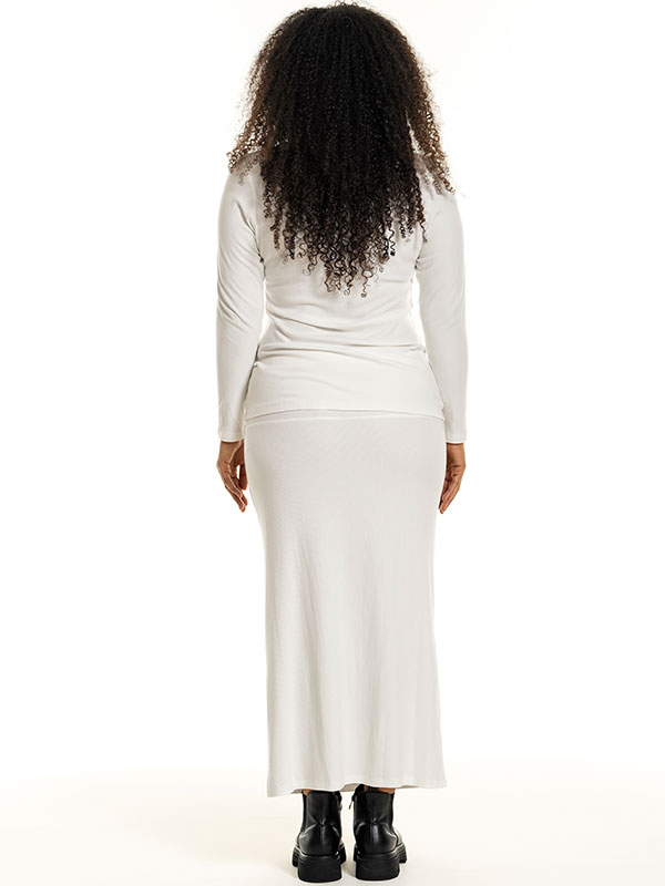 FANNI - Plus Size Kjol fra Studio