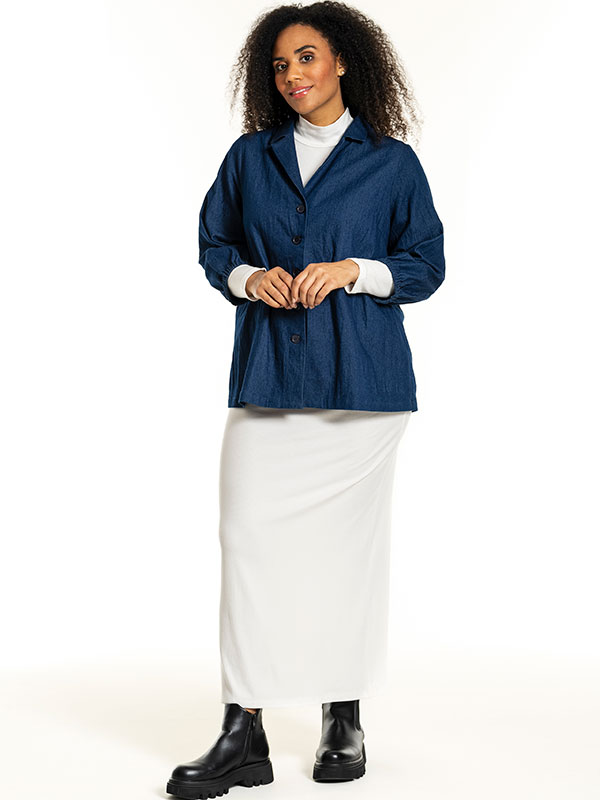 FANNI - Plus Size Kjol fra Studio