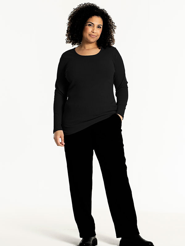 FLO - Plus Size Blus fra Studio