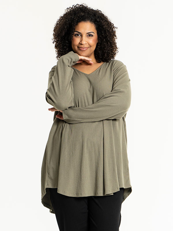 BERIT - Plus Size Blus fra Studio