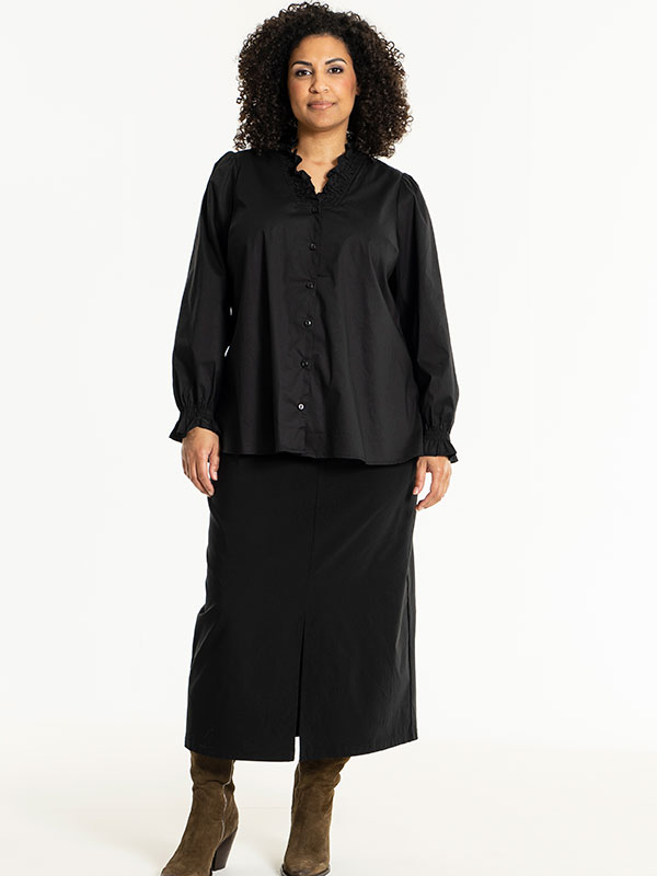 ATALIE - Plus Size Blus fra Studio
