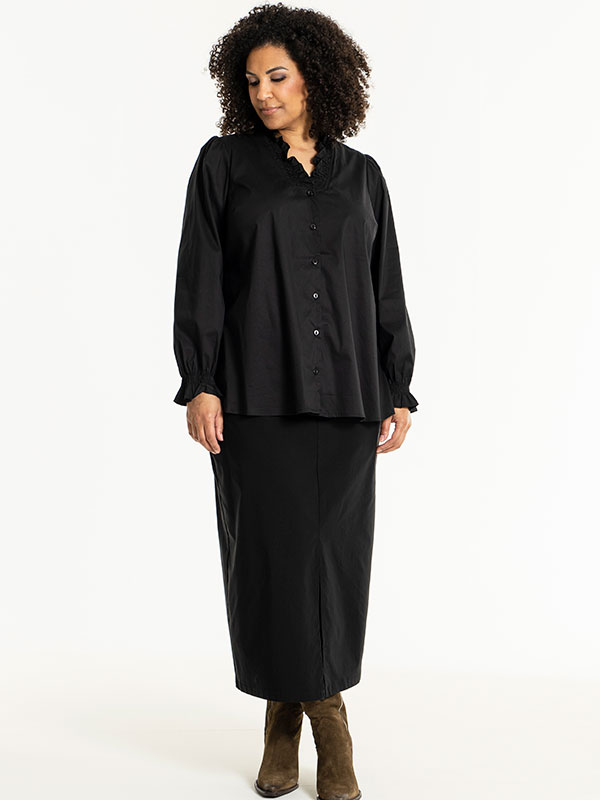 ATALIE - Plus Size Blus fra Studio