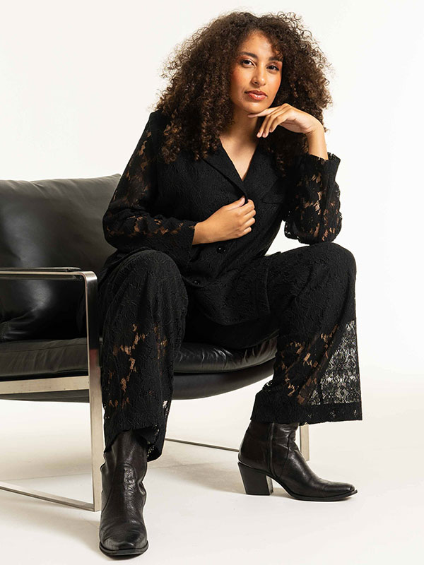 BIRIT - Plus Size Byxor fra Studio