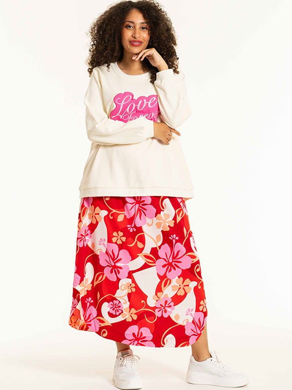 BAHAR - Plus Size Kjol fra Studio