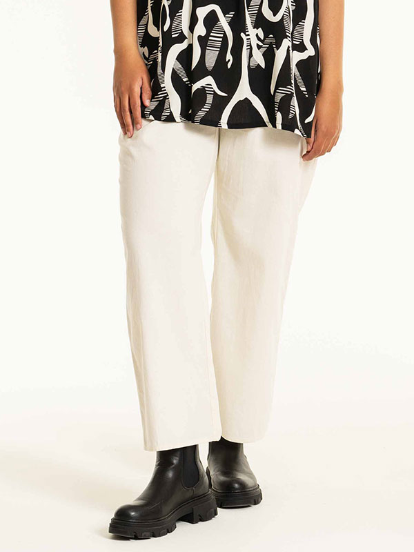 BIRRET - Plus Size Byxor fra Studio