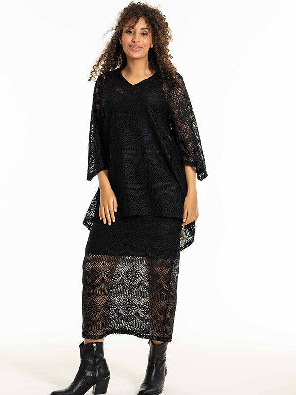 DINNA - Plus Size Blus fra Studio