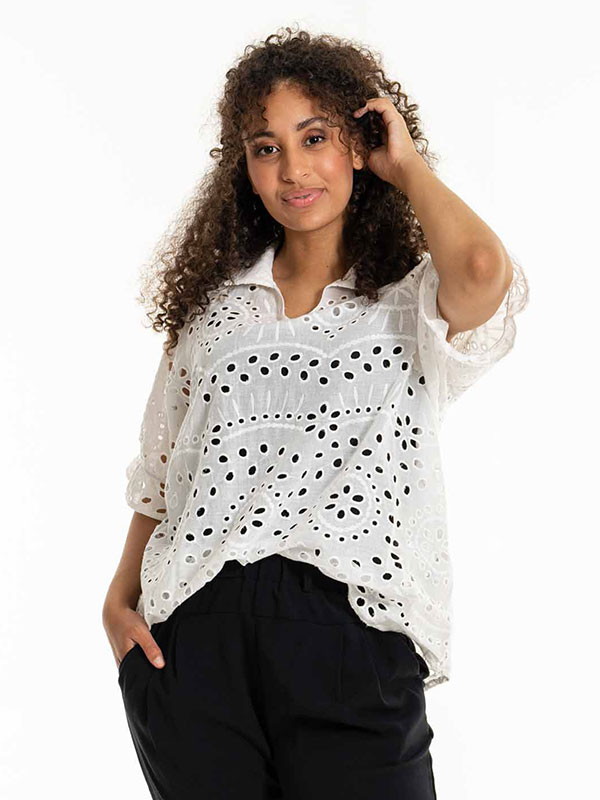 DITTA - Plus Size Blus fra Studio
