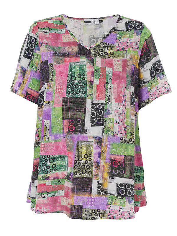 HANNA - Plus Size Blus fra Studio