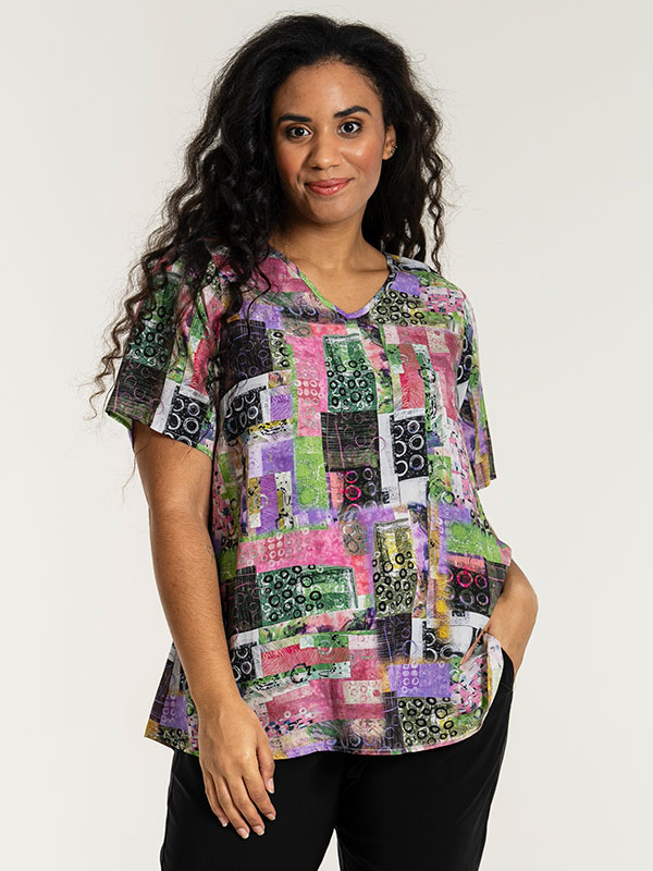 HANNA - Plus Size Blus fra Studio