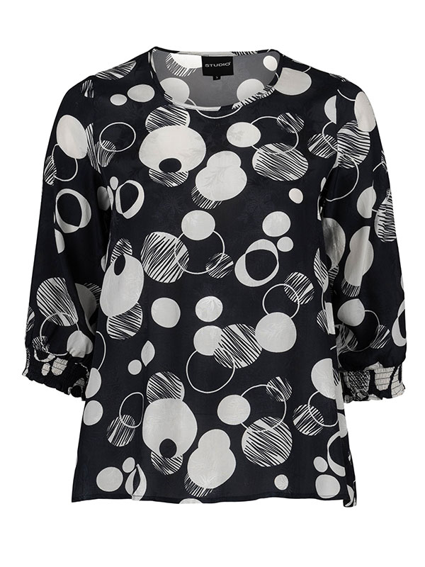 THERESA - Plus Size Blus fra Studio