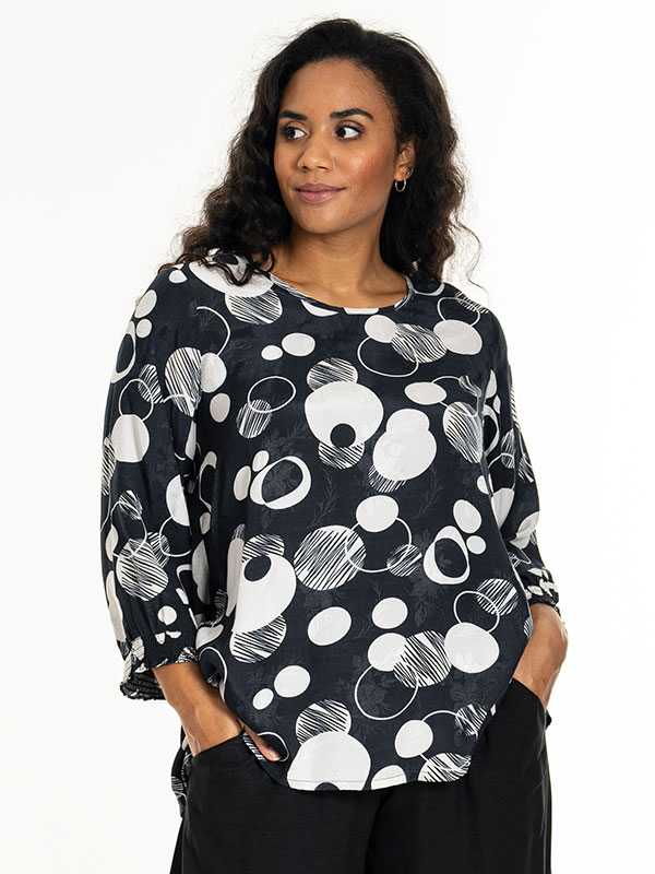 THERESA - Plus Size Blus fra Studio
