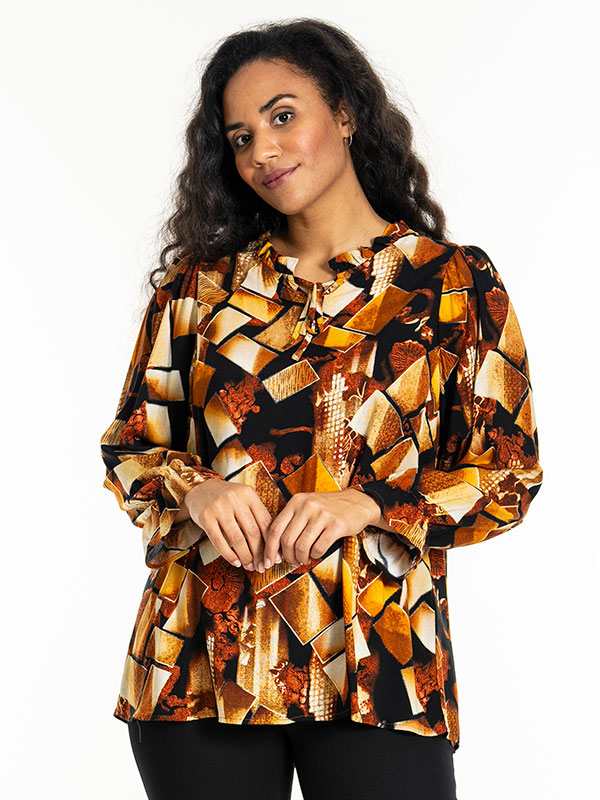GITA - Plus Size Blus fra Studio