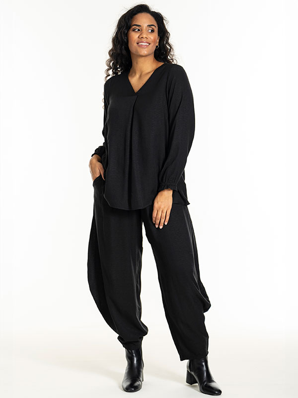 GRETA - Plus Size Byxor fra Studio