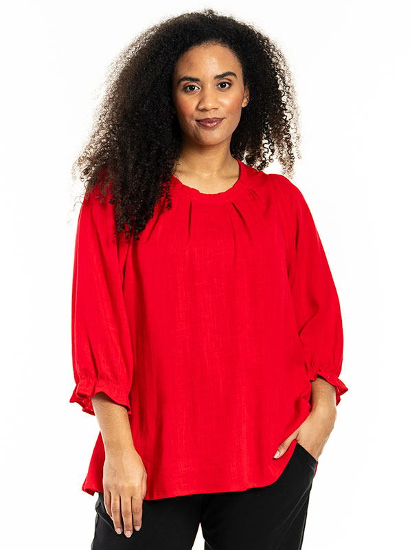 HELMA - Plus Size Blus fra Studio