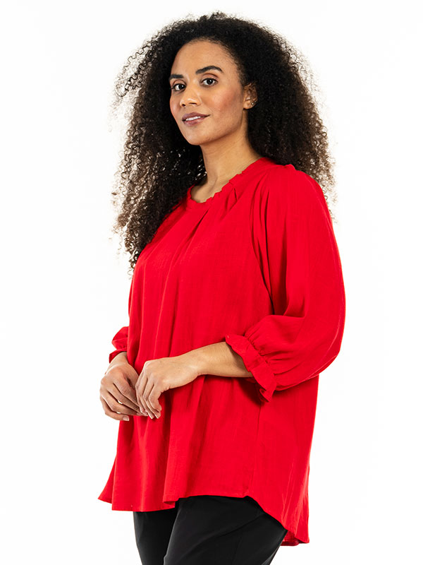 HELMA - Plus Size Blus fra Studio