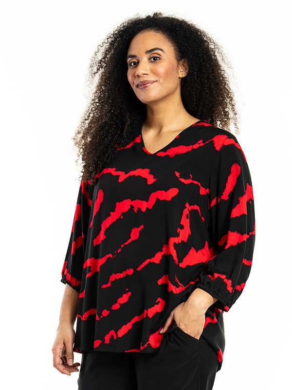 EMMY - Plus Size Blus fra Studio