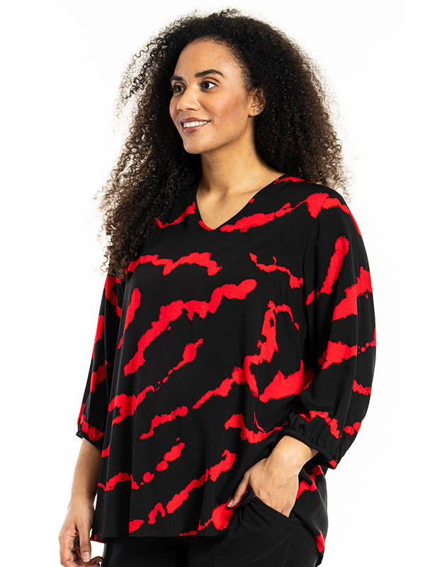 EMMY - Plus Size Blus fra Studio