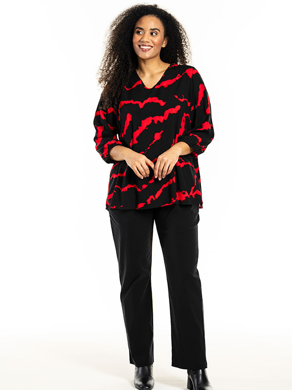 EMMY - Plus Size Blus fra Studio