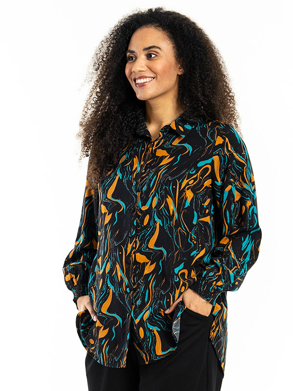 BITTA - Plus Size Skjorta fra Studio