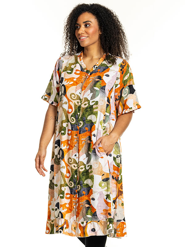 SALLY - Plus Size Klänning fra Studio