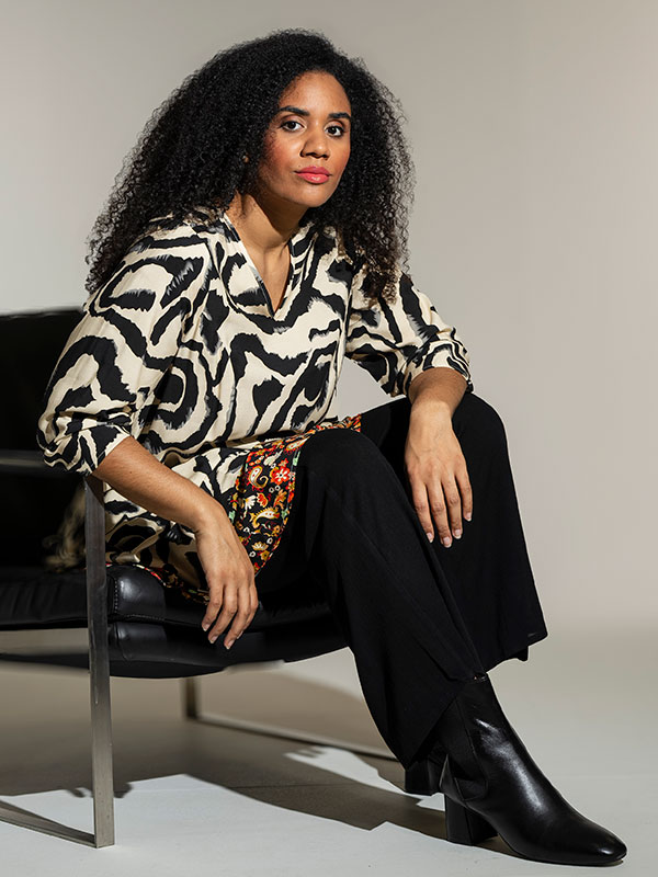 BIRGITTE - Plus Size Klänning fra Studio