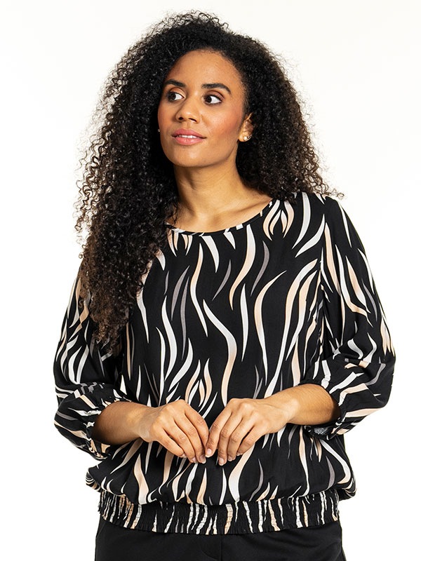 PAMELA - Plus Size Blus fra Studio