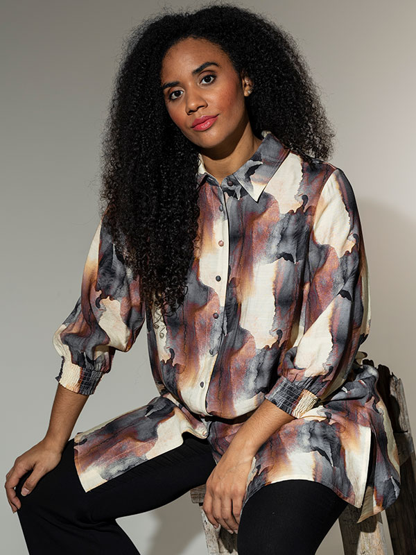 EMILIE - Plus Size Skjorta fra Studio