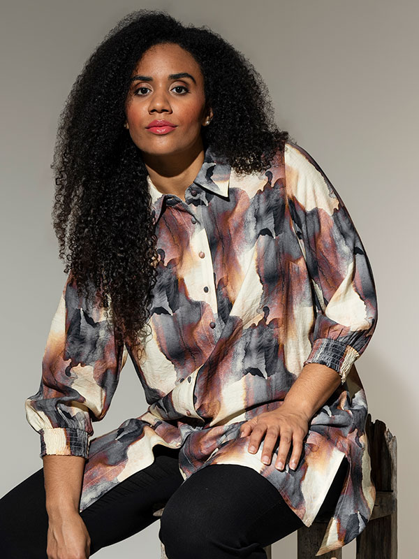 EMILIE - Plus Size Skjorta fra Studio