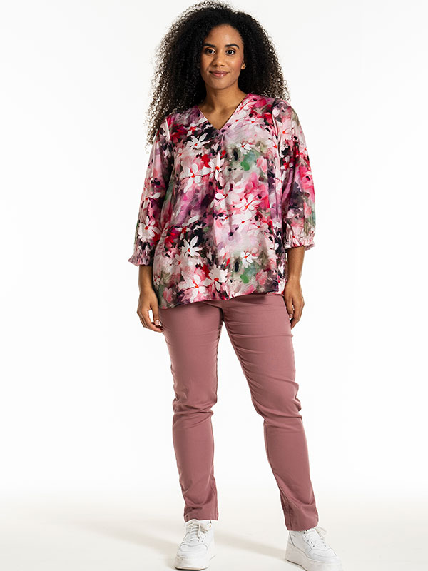 JUSTINA - Plus Size Blus fra Studio