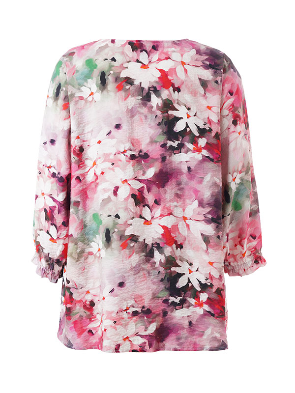 JUSTINA - Plus Size Blus fra Studio