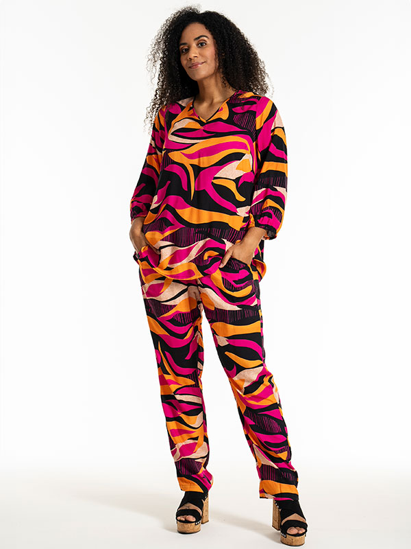 EMMY - Plus Size Blus fra Studio