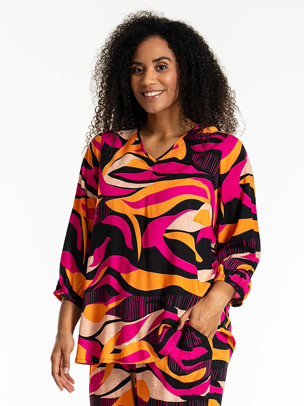 EMMY - Plus Size Blus fra Studio